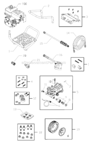 Part Location Diagram of 695755GS Briggs and Stratton Knob, Throttle